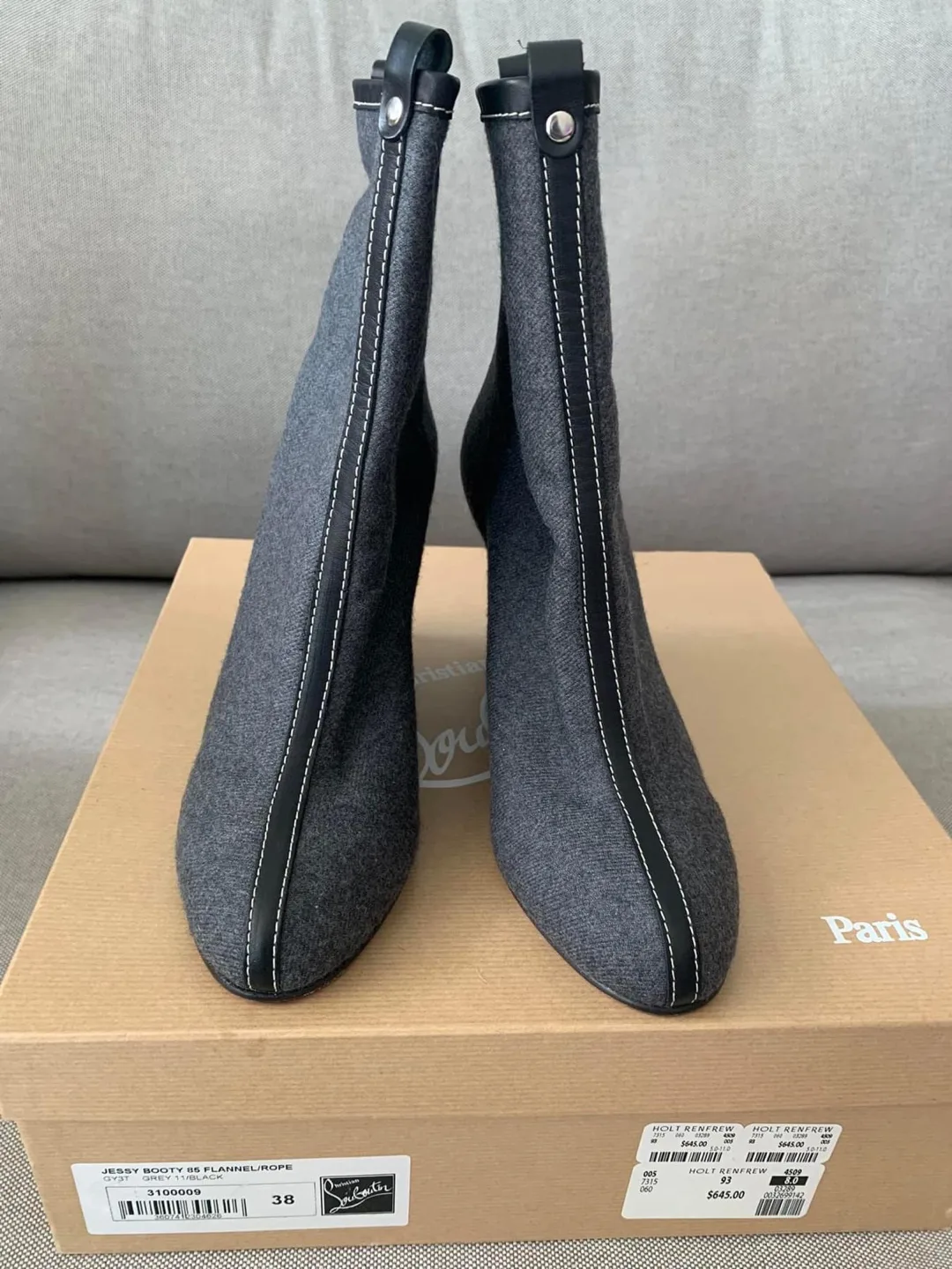 Christian Louboutin Jessy Bootie 38 image indicator(8)