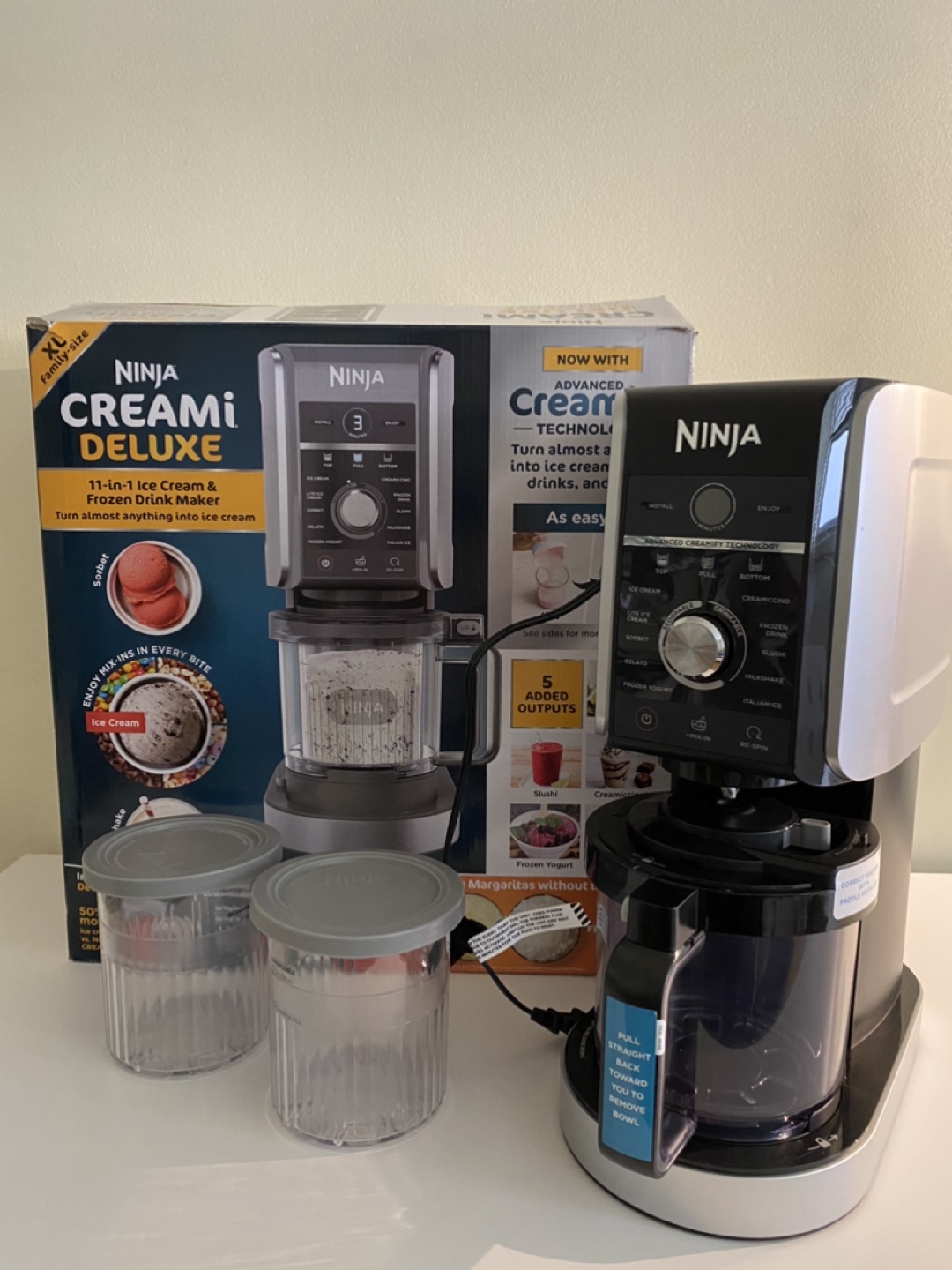 Ninja Creami Deluxe Ice Cream Maker