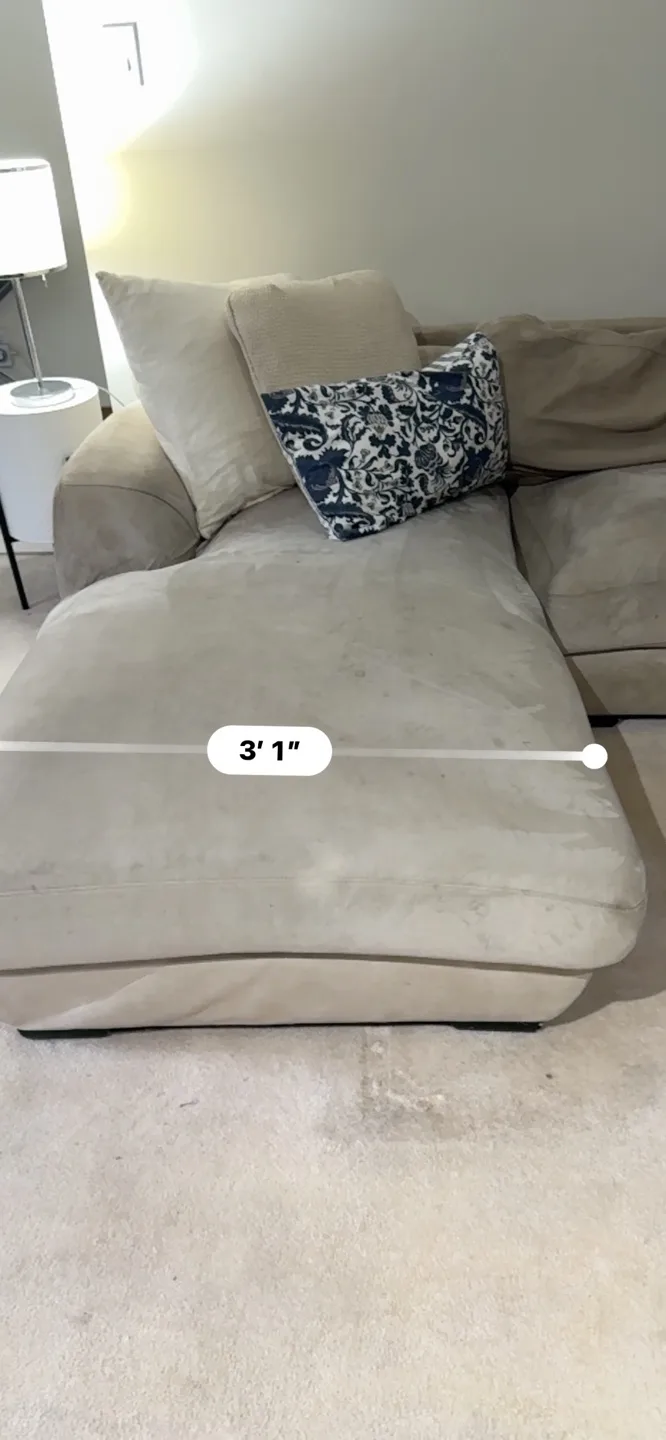 FREE - Beige Sectional Sofa image indicator(4)