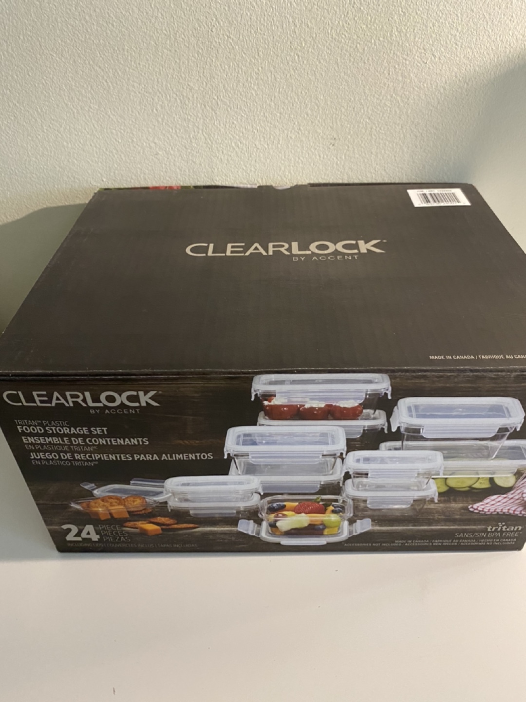 Clearlock 24 Piece Food Storage Set