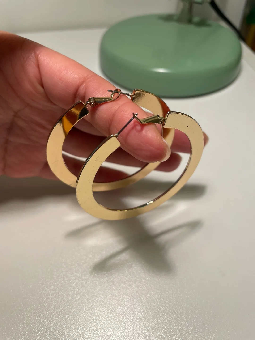 Gold Hoop Earrings thumbnail