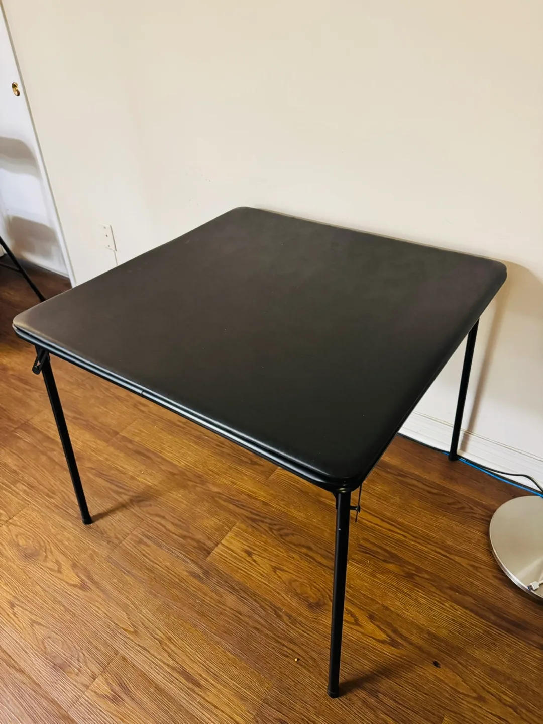 Black Folding Table and 3 Chairs image indicator(5)