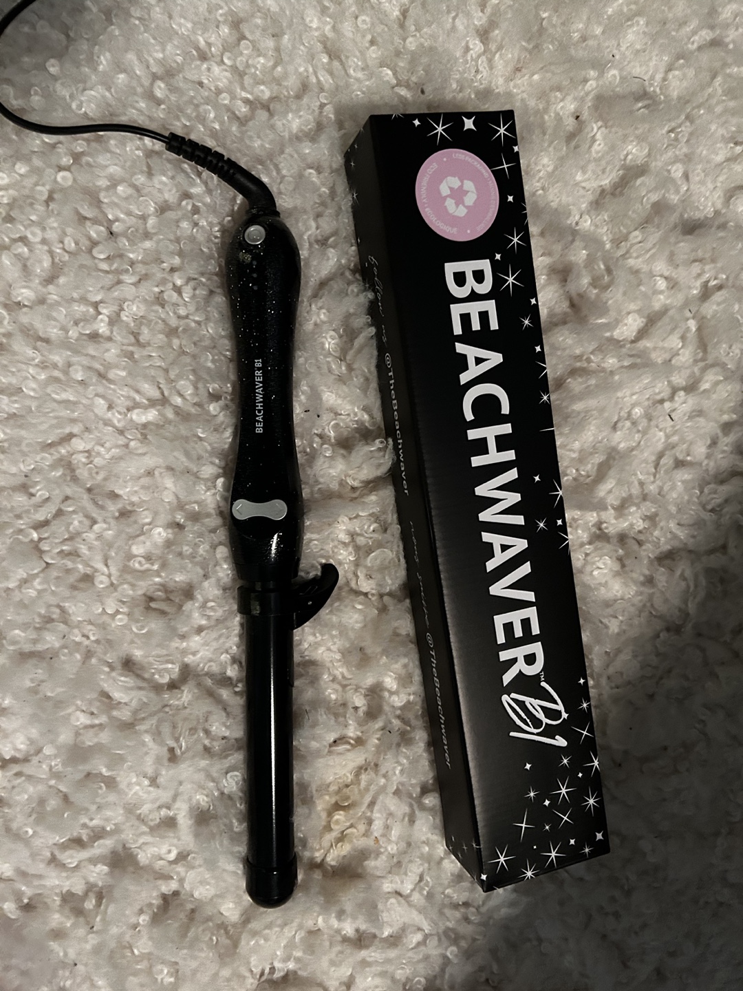 Beachwaver B1 Curling Iron - Holiday Glitter
