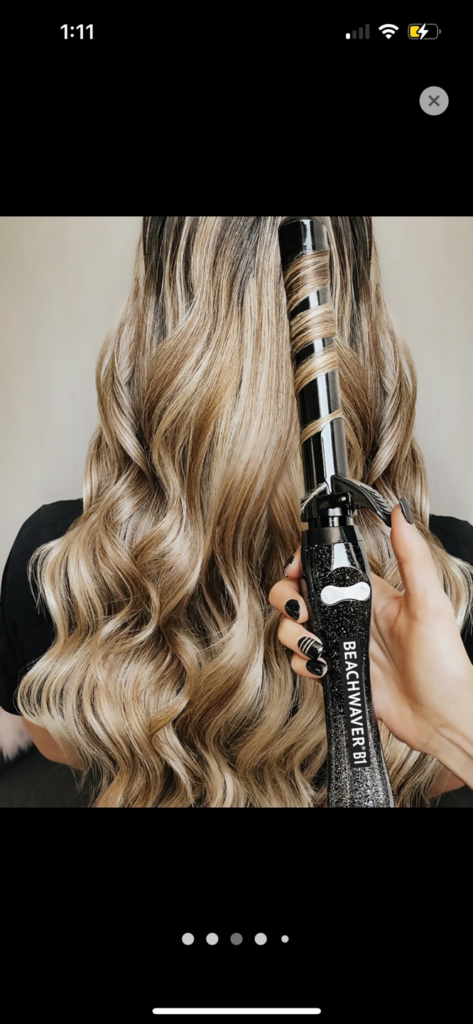 Beachwaver B1 Curling Iron - Holiday Glitter - photo 4