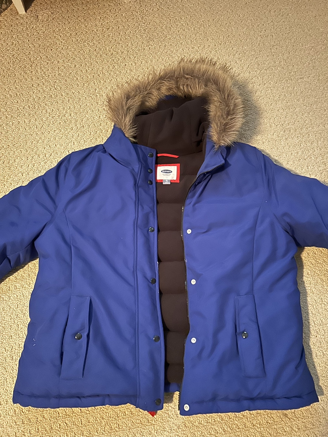 Women's old navy winter coat.