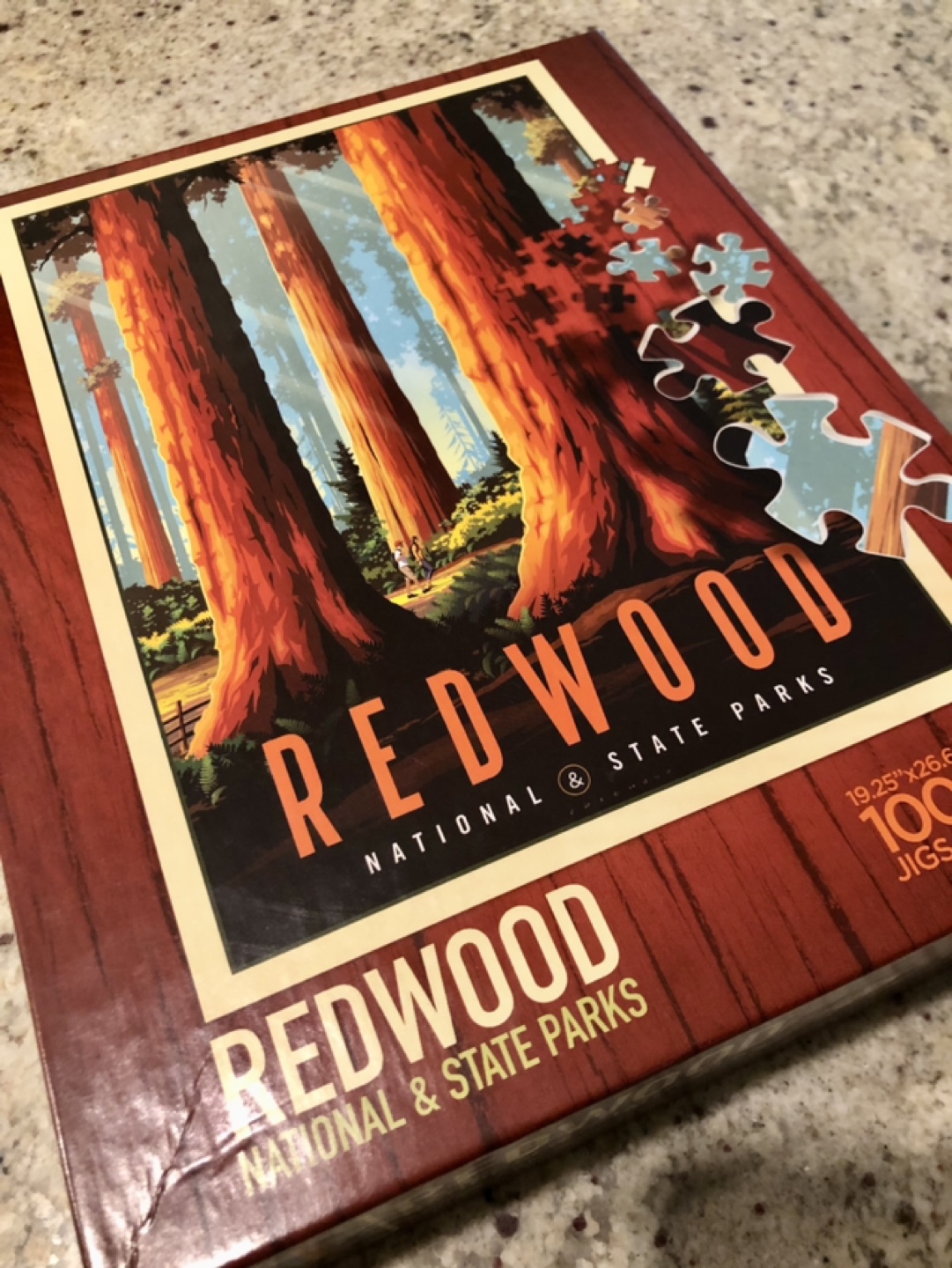 Redwood National & State Parks 1000 Piece Jigsaw Puzzle - photo 2