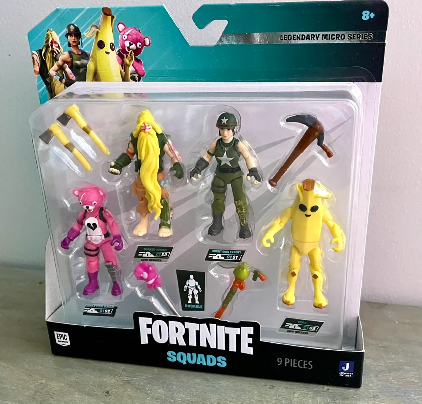 Fortnite Squads Legendary Micro Series Action Figures Toys thumbnail