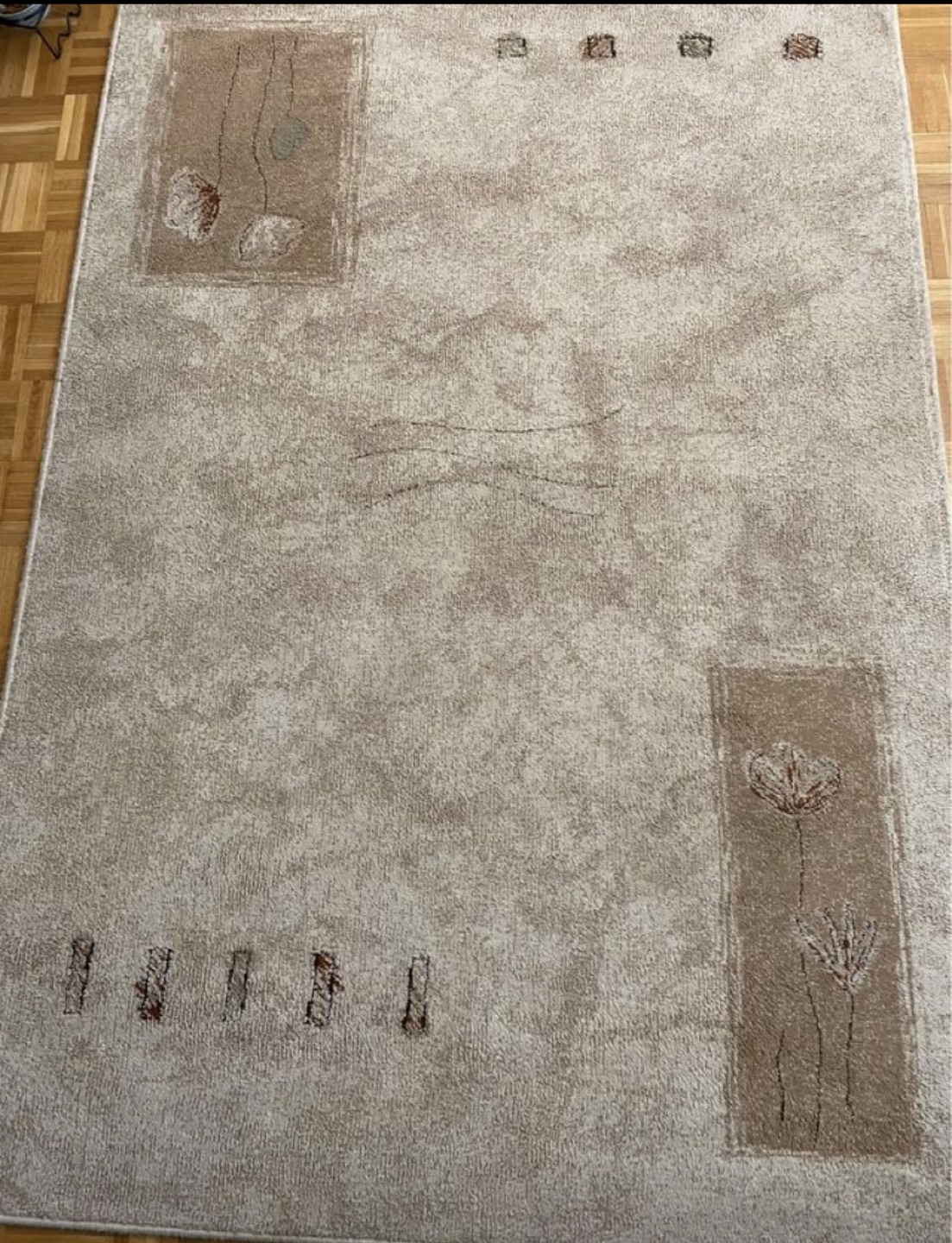 Beige Area Rug