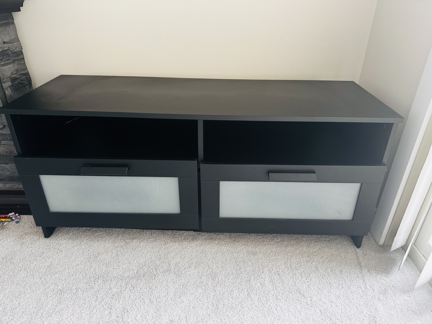 Black TV Stand - photo 3