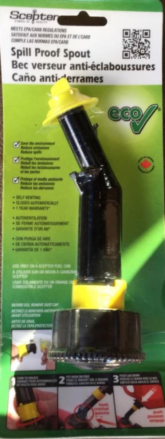 Scepter Spill Proof Spout