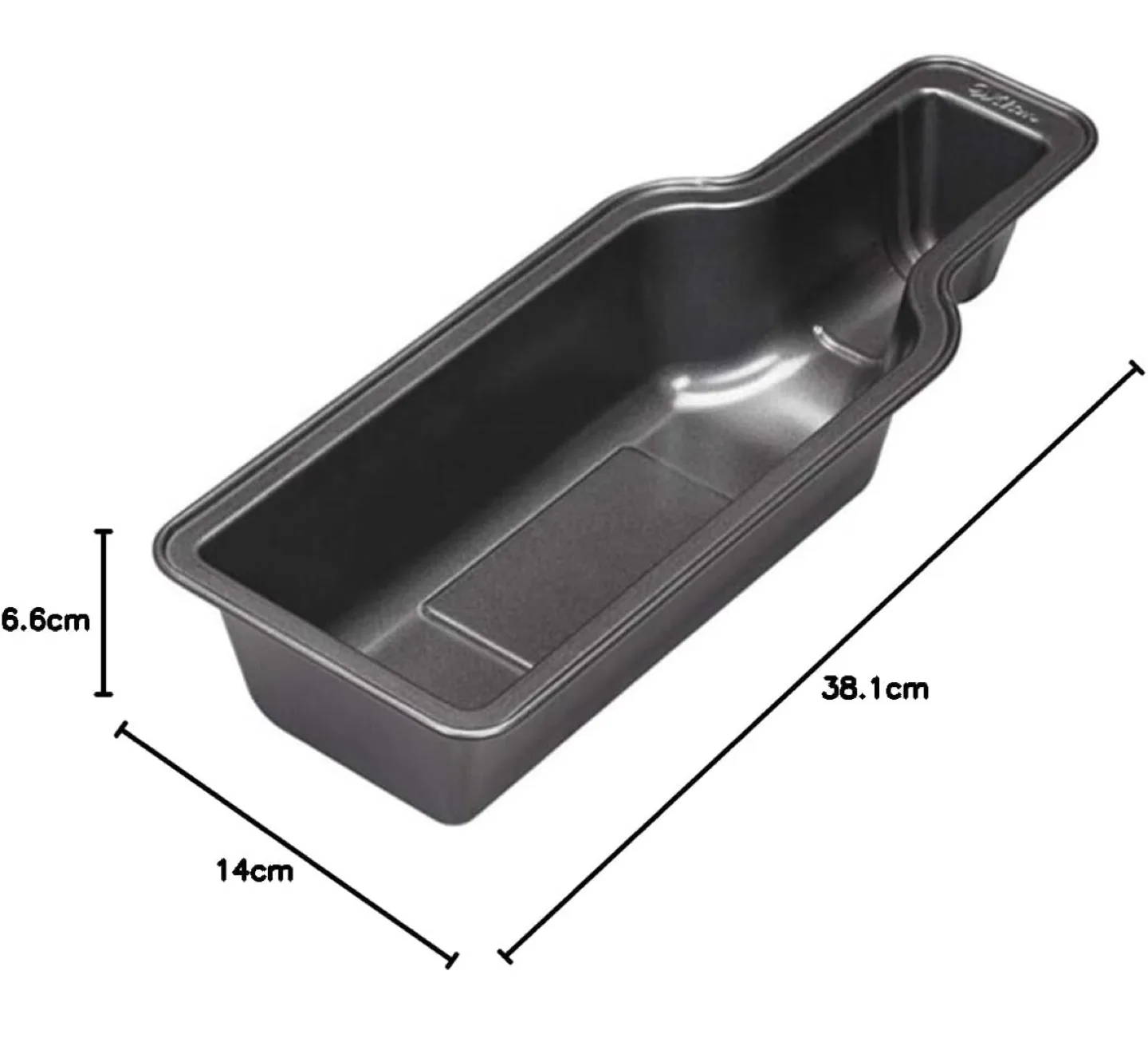 Wilton Wine Bottle Cake Pan Bottle Cake Tin (Non-Stick) image indicator(3)