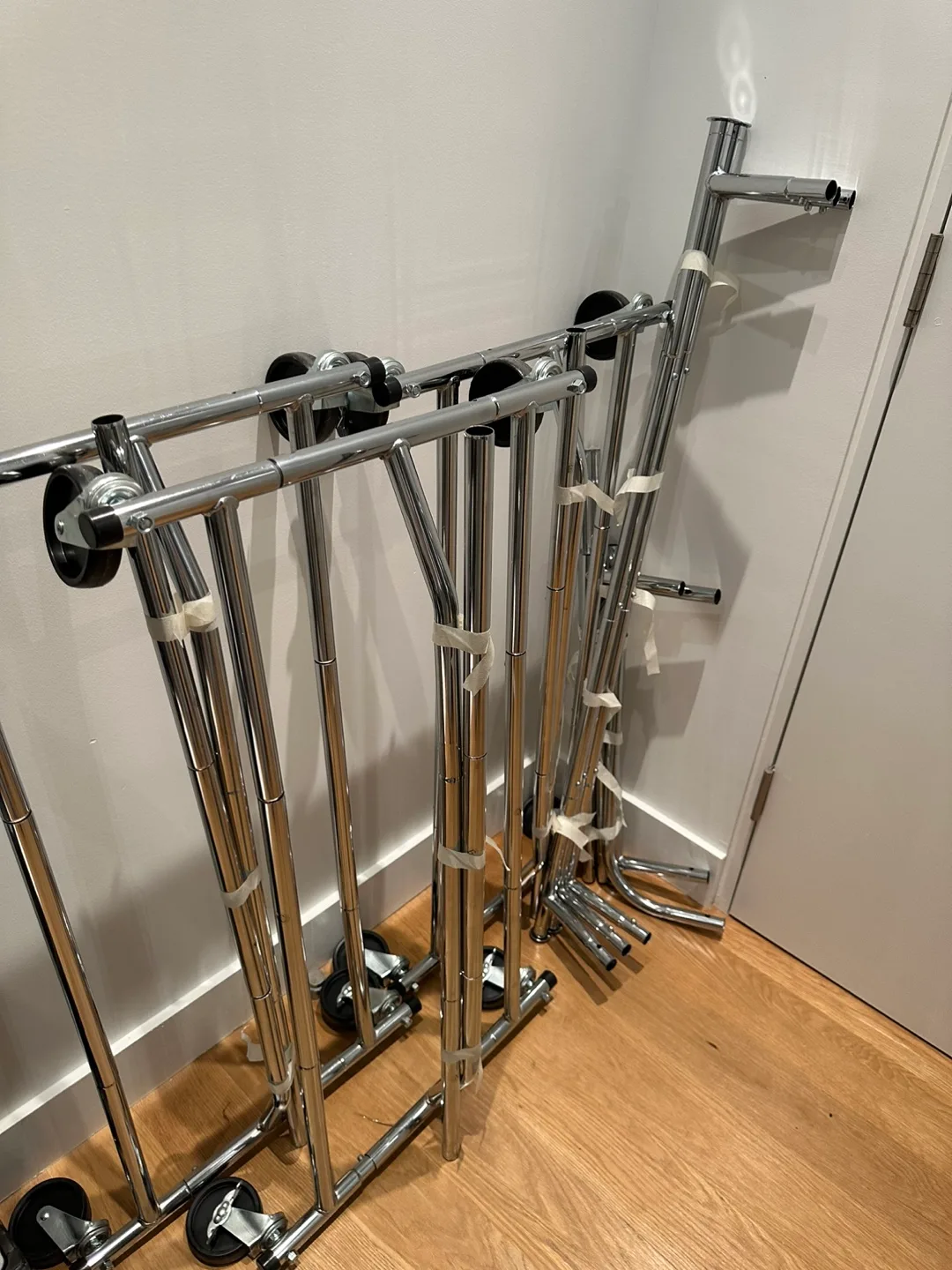 Chrome Clothing Racks thumbnail