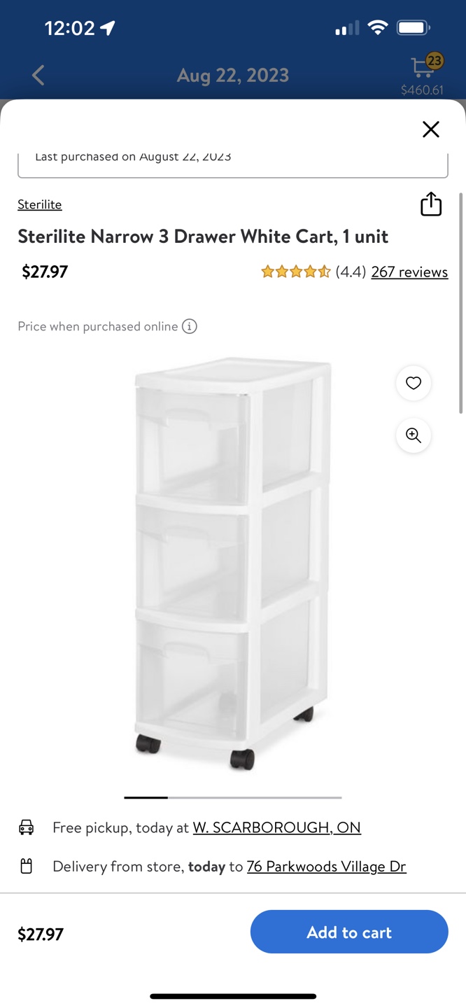 Plastic drawer storage - photo 2