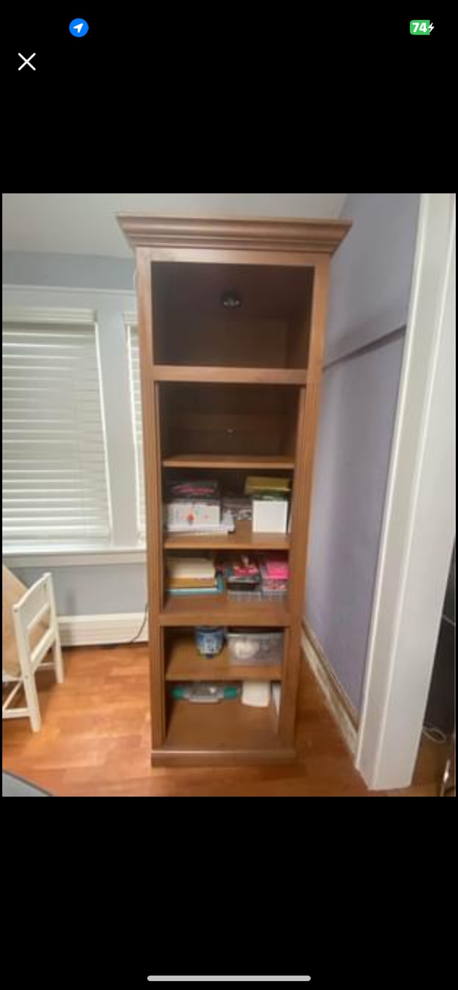 Tall Bookcase/Shelving Unit