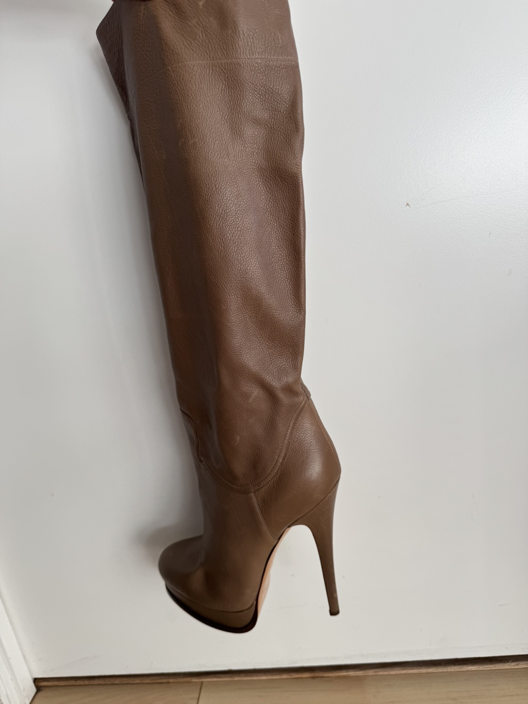 Casadei Leather Knee-High Boots - photo 3