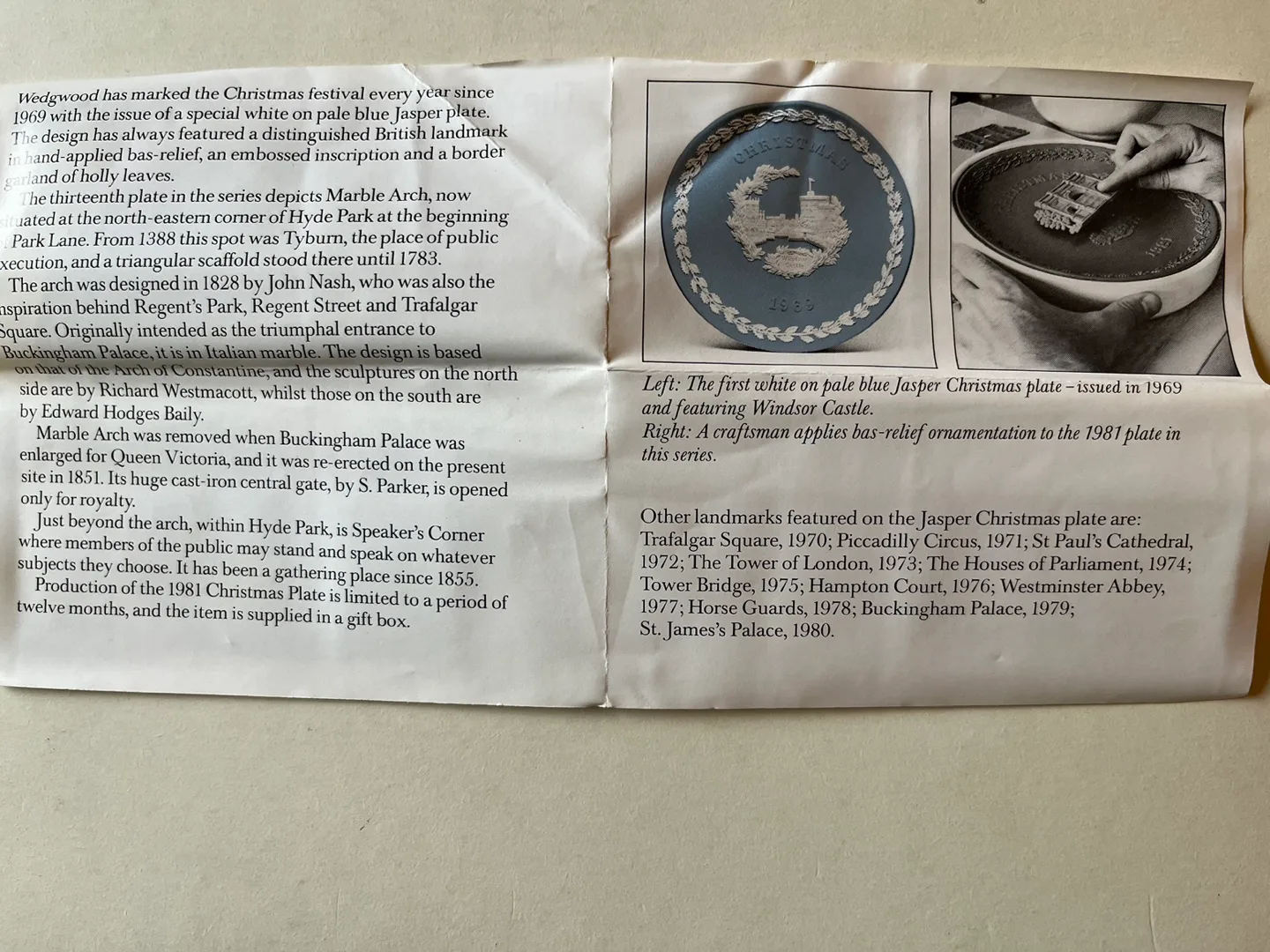 Wedgwood Christmas Plate (Authentic & New) image indicator(5)