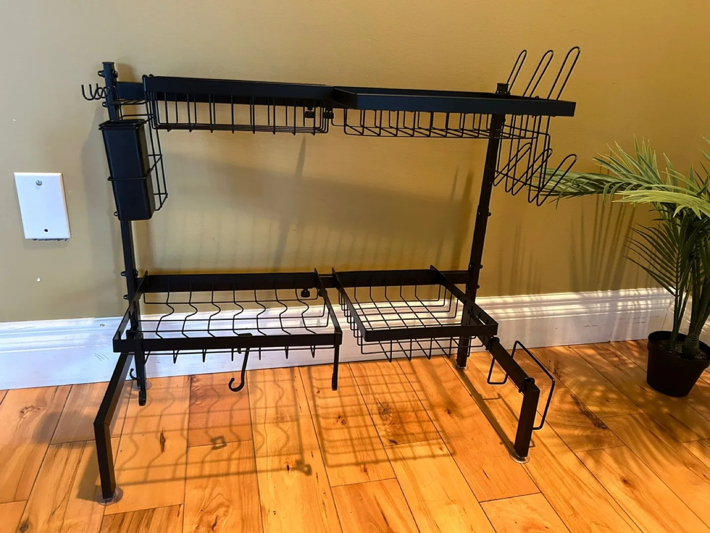 Over The Sink Dish Drying Rack Organizer Stand