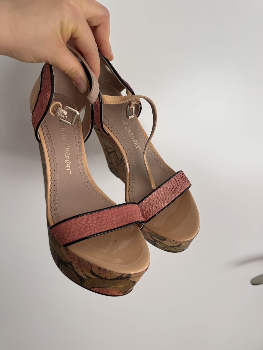 Jean Michel Cazabat Wedge Sandals - photo 2