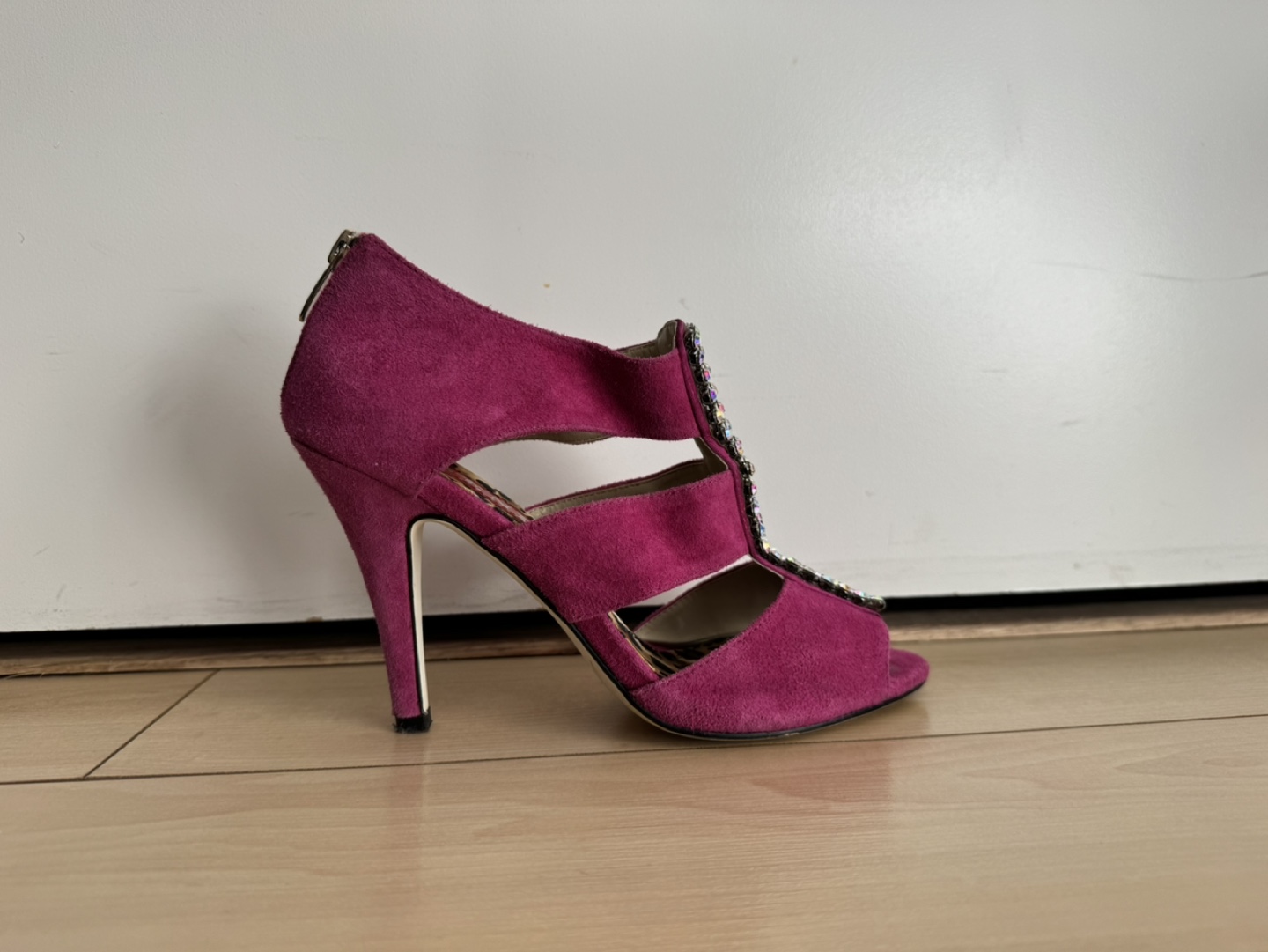 Pink Rhinestone Heels - photo 5