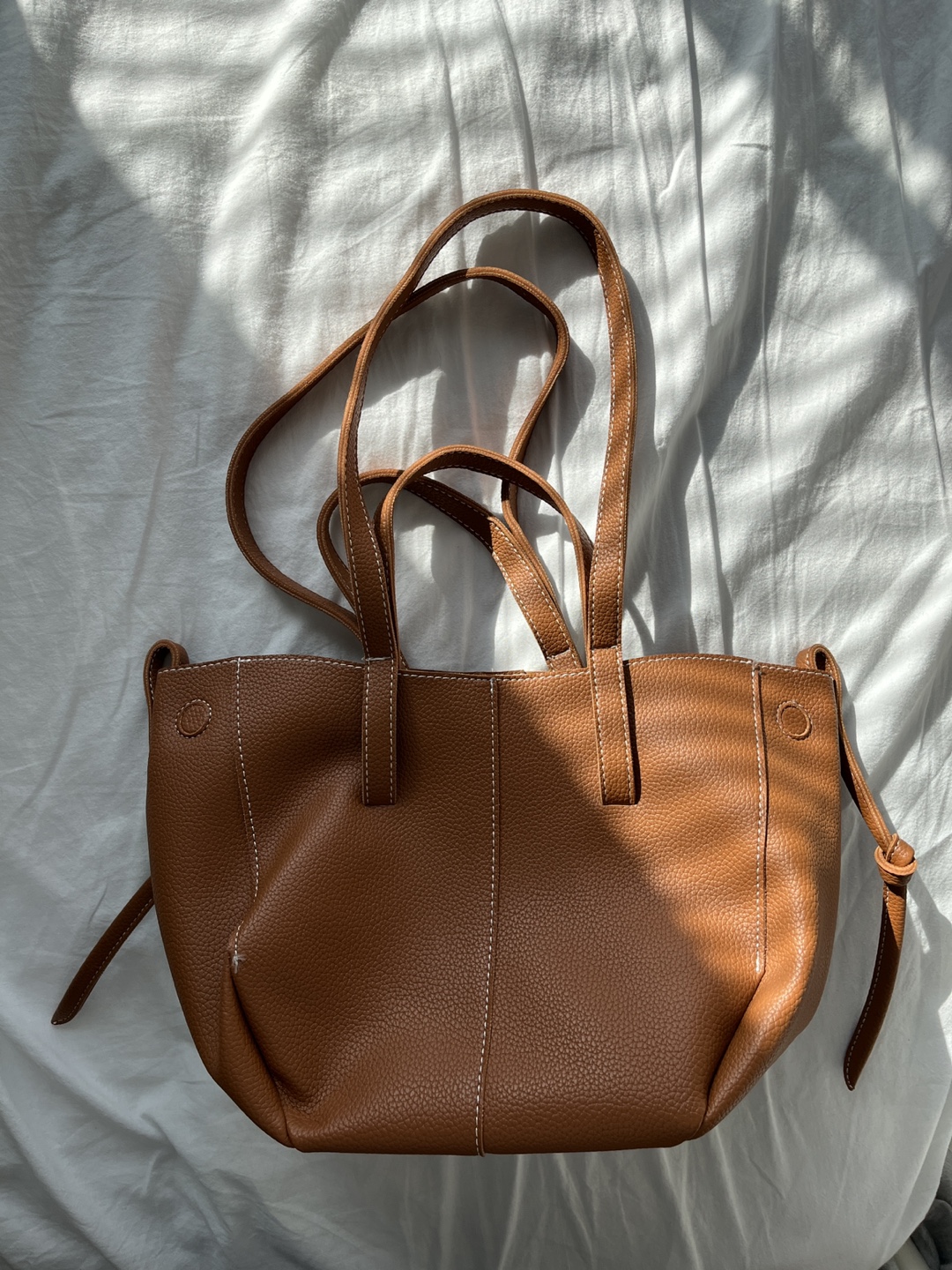 Brown Leather tote bag