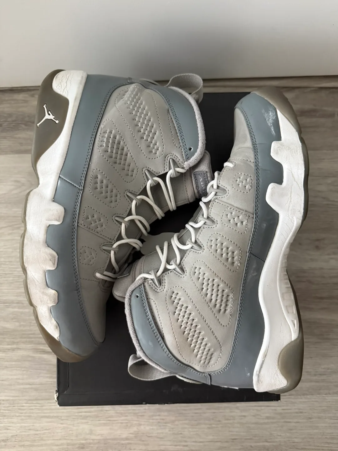 Air Jordan 9 Retro Cool Grey Size 8 image indicator(5)
