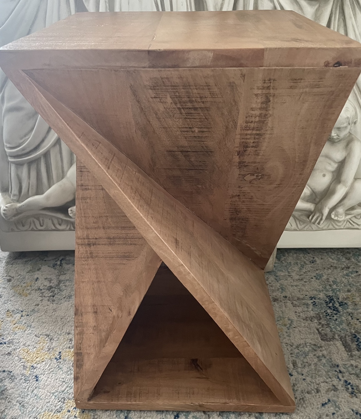 Wooden End Table