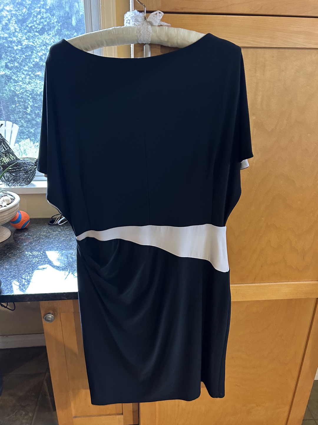 Lauren Ralph Lauren Black and White Dress Size 14