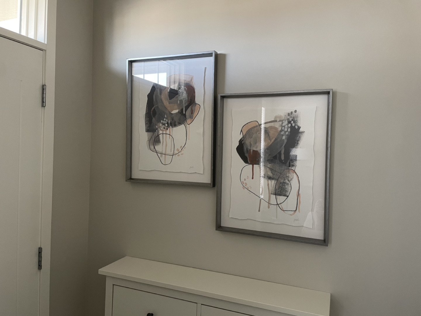 Set of 2 Abstract Art Prints