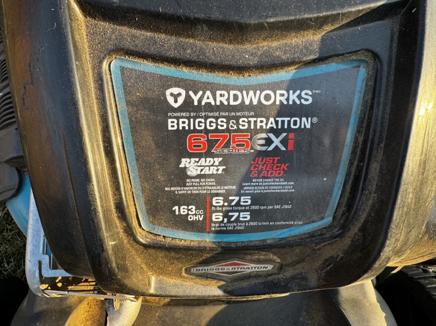 Yardworks Gas Lawn Mower - photo 4