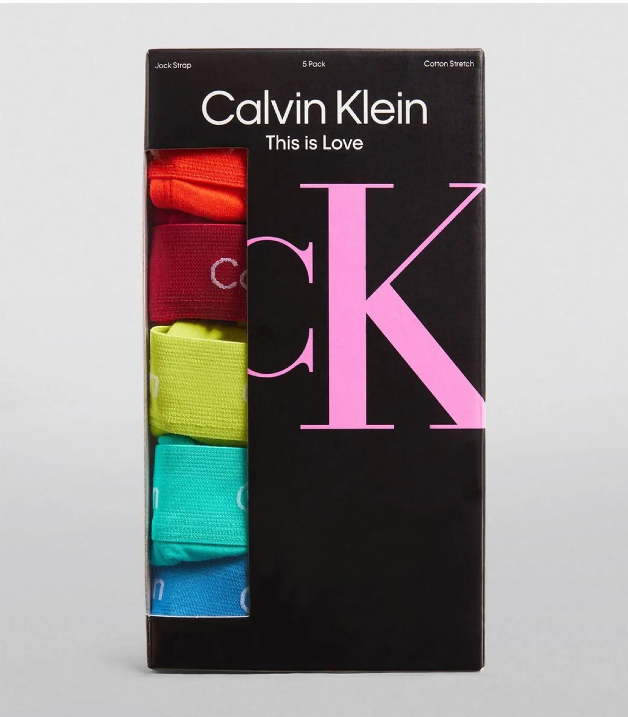 Calvin Klein 5 Pack Jock Strap Underwear