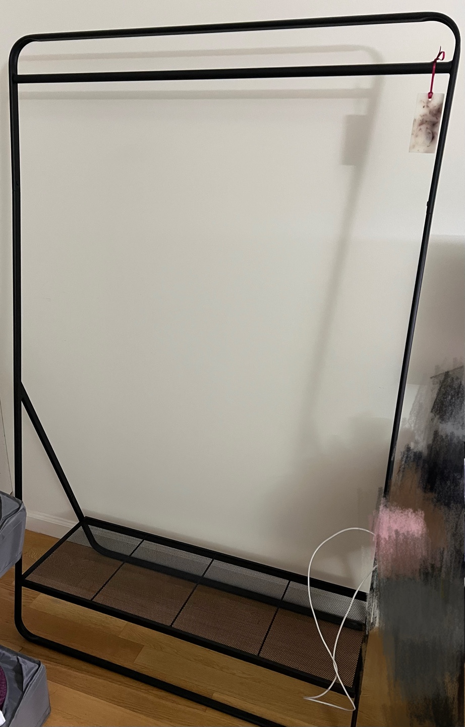 Black Metal Garment Rack