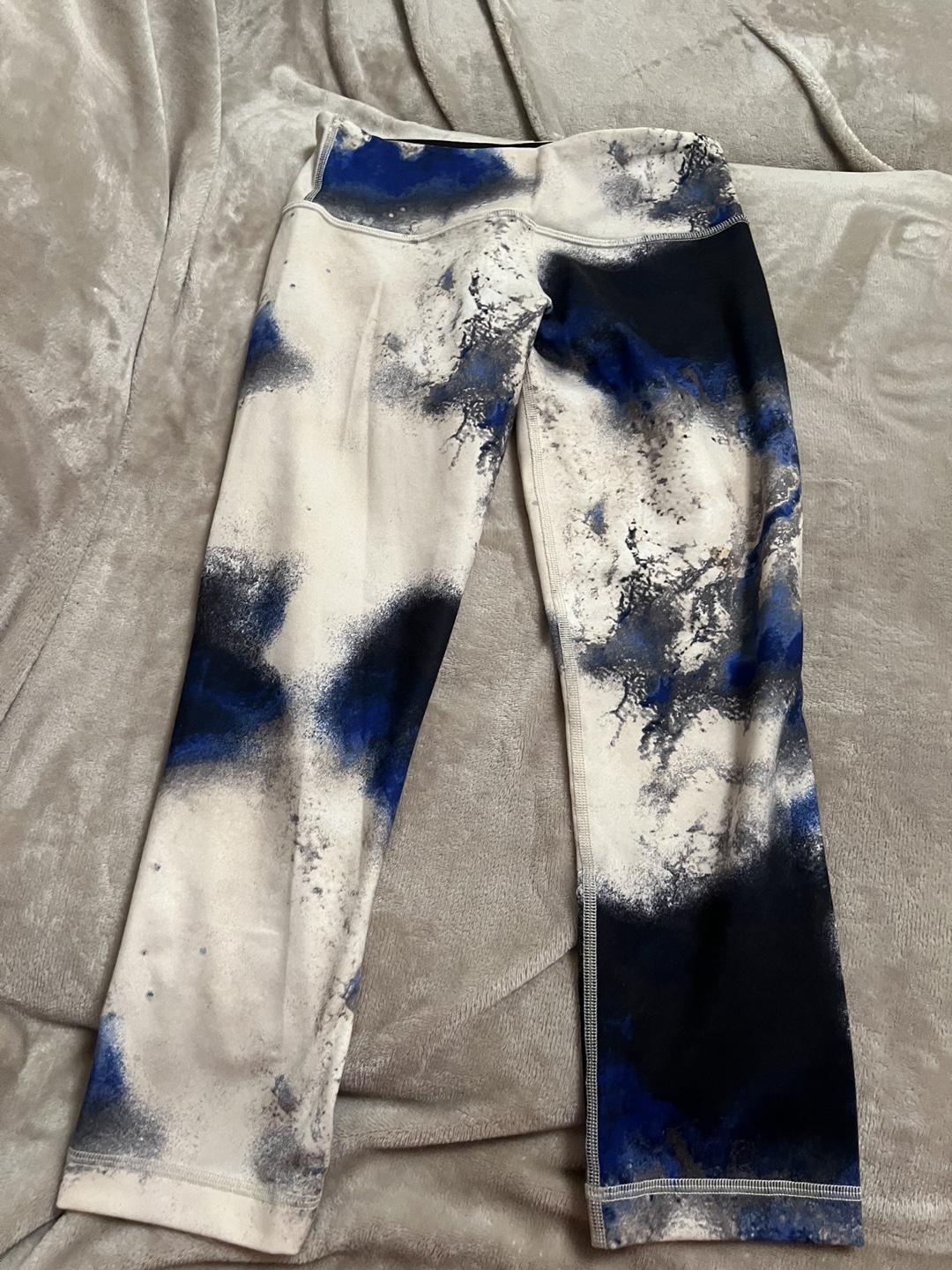 Blue and White Workout Leggings lululemon