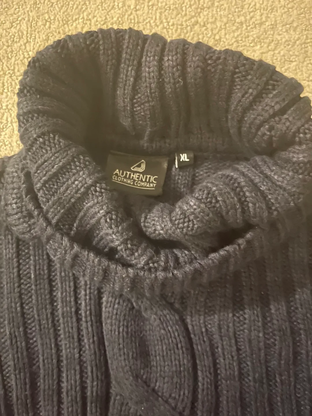 Grey and Black Men's Sweaters thumbnail