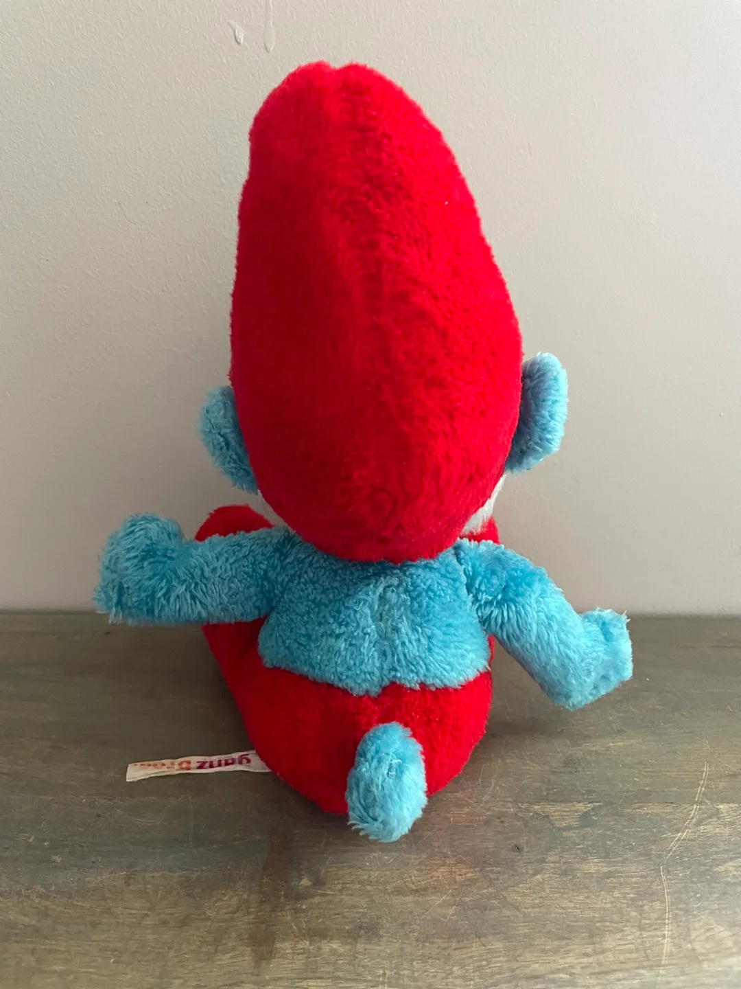 Vintage 1979 Peyo The Smurfs Papa Smurf Stuffed Plush Toy image indicator(5)