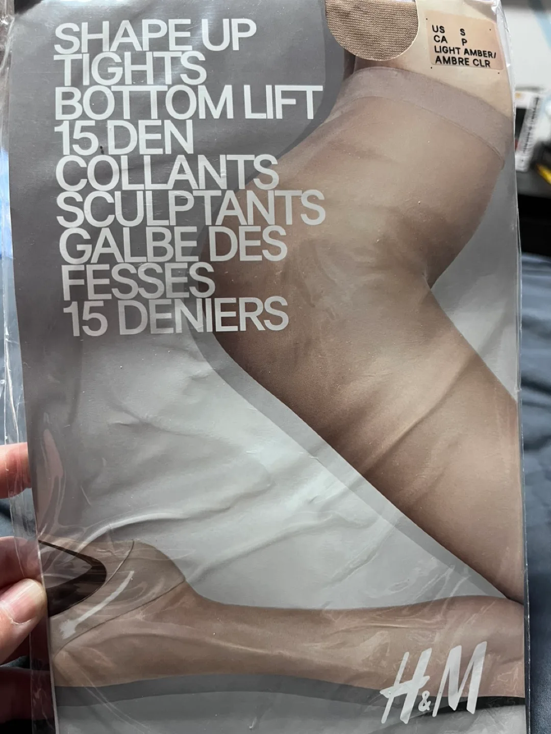 H&M Shape Up Tights Bottom Lift 15 Denier thumbnail