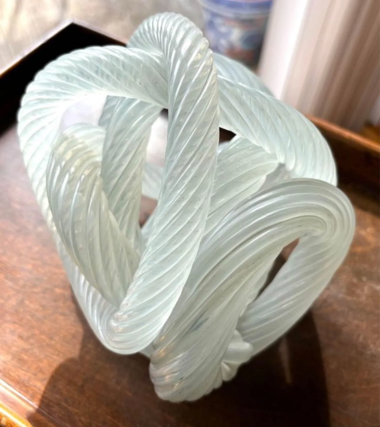 Translucent Weighted Knot Desktop Accent / Paperweight image indicator(4)