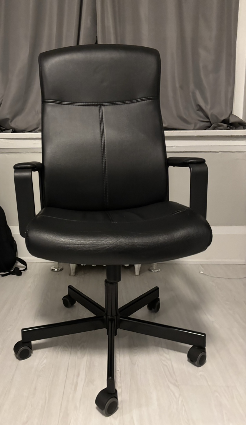 Black IKEA Office Chair - photo 2