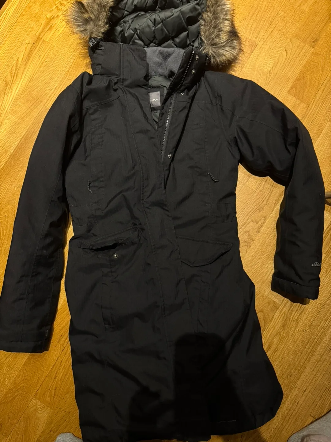 Eddie Bauer Women's Black Winter Parka thumbnail
