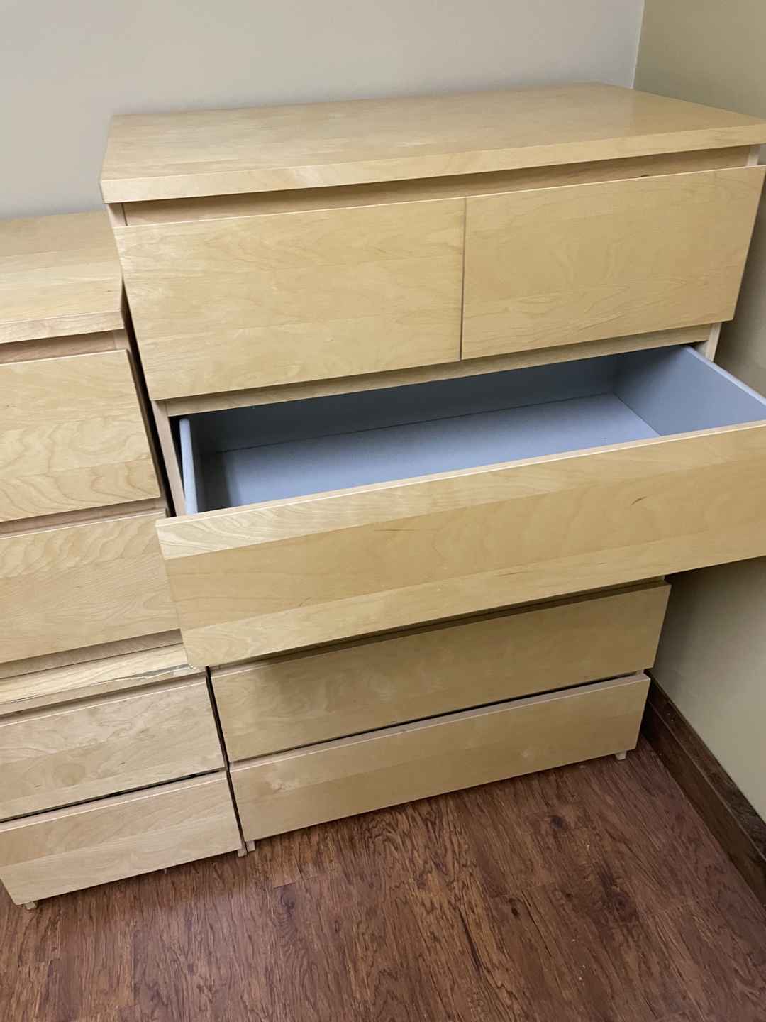 IKEA MALM Dresser - 3 Drawer and 6 Drawer - photo 3