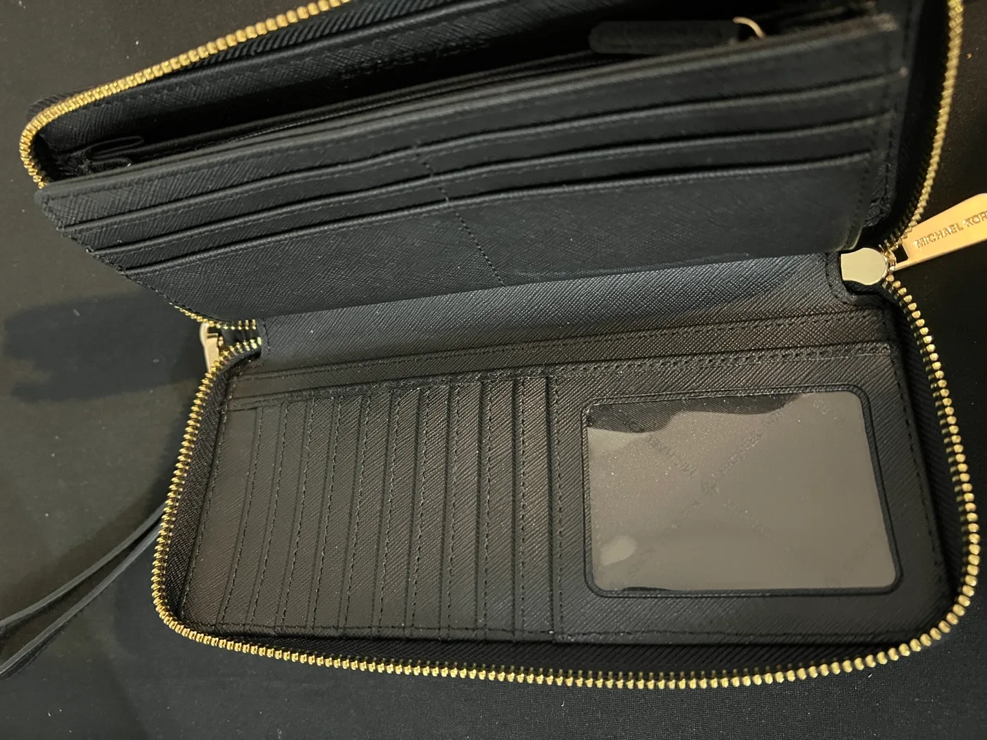 Michael Kors Large Saffiano Leather Continental Wallet image indicator(4)