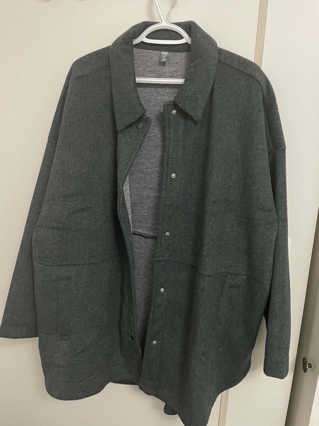 Joe Fresh + Active  1X  Grey Jacket