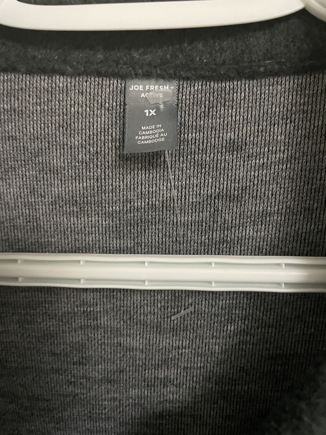 Joe Fresh + Active  1X  Grey Jacket - photo 2