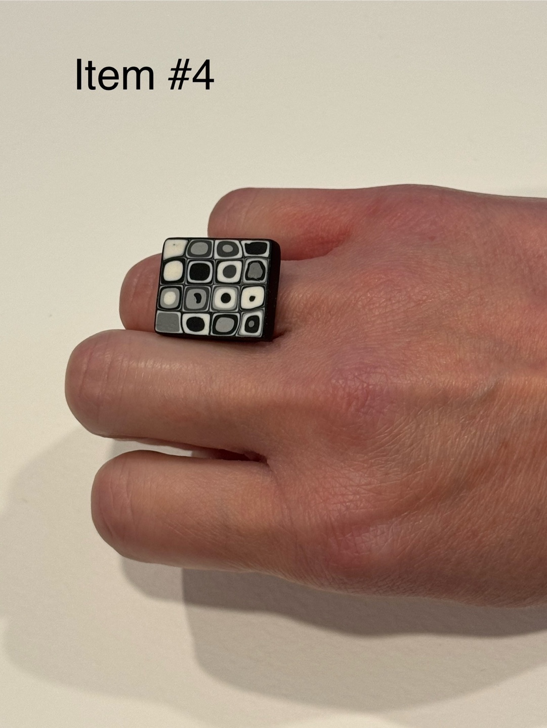 Set of 4 adjustable rings - photo 5