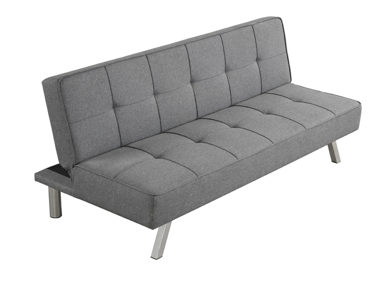 Grey Futon Sofa Bed