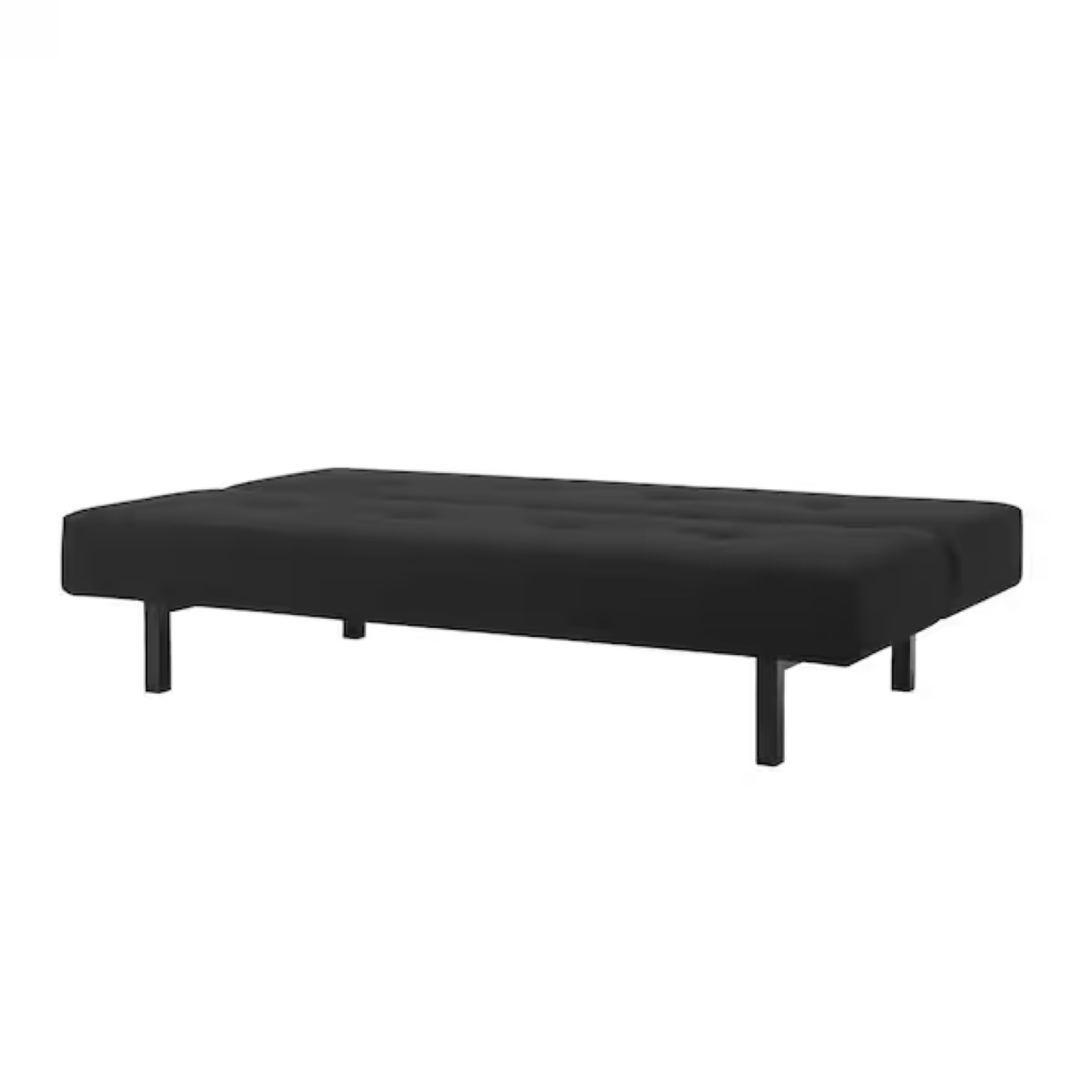 Black IKEA Futon Sofa Bed - photo 2