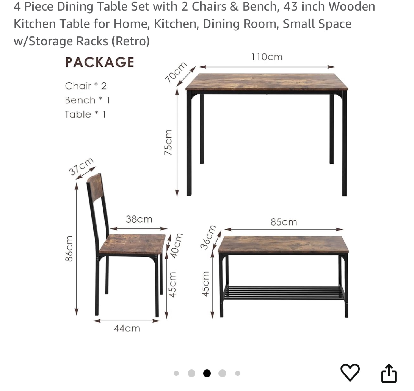 Dining table - photo 3