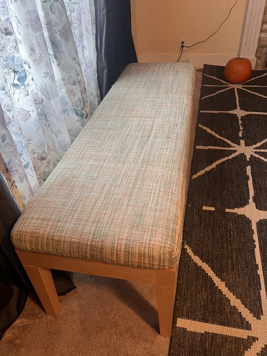 Everyday use strong and stylish entryway bench - photo 4