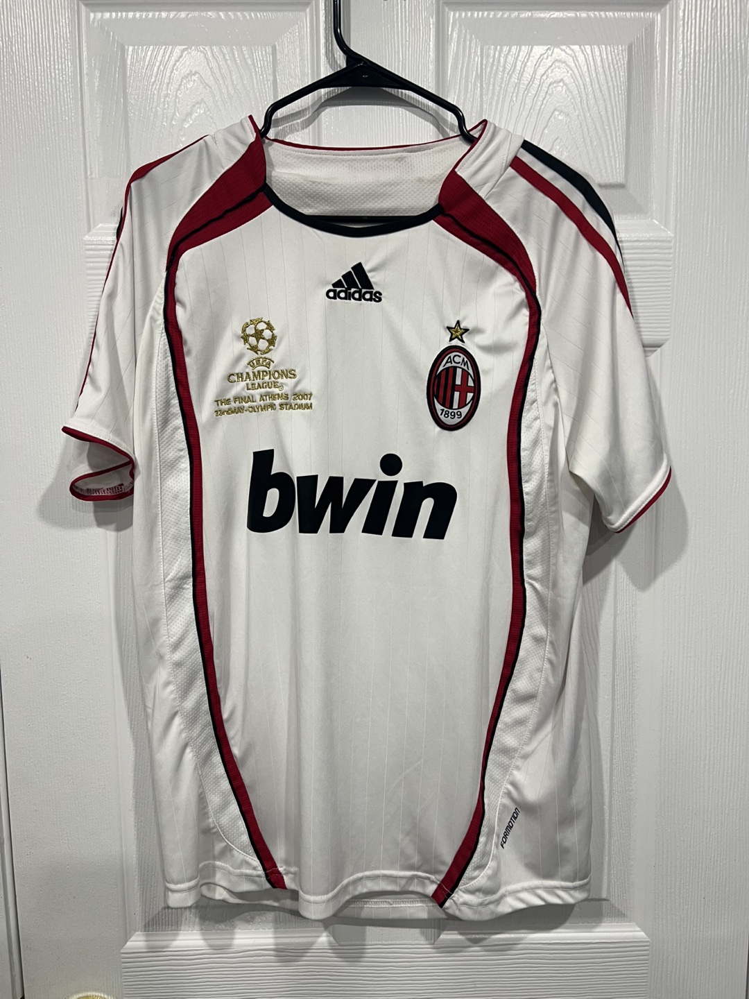 AC Milan 2007 UCL Final Kit