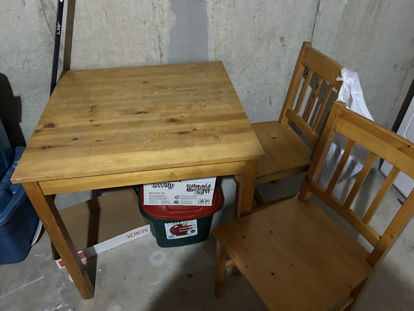 Wooden Table and Chairs Set