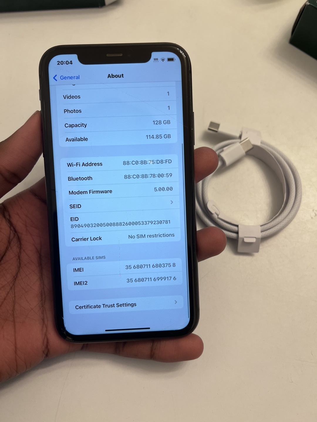 iPhone 11 128GB Black - photo 4